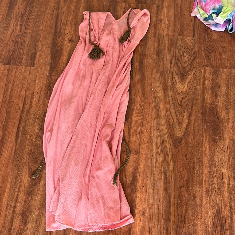 Pink dress